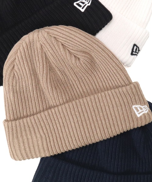 NEW ERA（ニューエラ）の「ニューエラ ニット帽 カフ RIB NEW ERA（ニットキャップ/ビーニー・メンズ・ネイビー/マルーン/ブラック/ロイヤルブルー/ホワイト/ベージュ/ベージュ系その他/ブラウン/ダークブラウン/オレンジ/グリーン/レッド・FREE）」の5枚目の写真