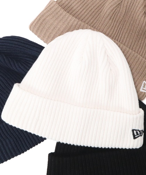 NEW ERA（ニューエラ）の「ニューエラ ニット帽 カフ RIB NEW ERA（ニットキャップ/ビーニー・メンズ・ネイビー/マルーン/ブラック/ロイヤルブルー/ホワイト/ベージュ/ベージュ系その他/ブラウン/ダークブラウン/オレンジ/グリーン/レッド・FREE）」の2枚目の写真