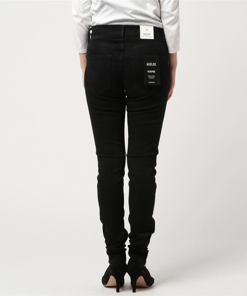 AGOLDE（エーゴールドイー）の「AGOLDE "SOFHIE"デニムパンツ（デニムパンツ・レディース・ブラック・23/24/25/27）」の3枚目の写真