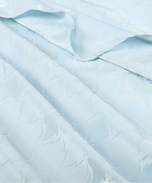 DRESS STAR(ドレス スター)の「結婚式ワンピースダイヤ柄サイドフリルノースリーブワンピース(ドレス・レディース・ライトブルー/ネイビー/ピンク・S/M/L/XL/XXL)」の17枚目の写真