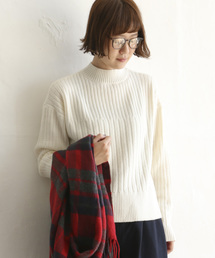 LBC | 7Gハイネックケーブルニット(ニット/セーター)