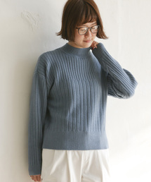 LBC | 7Gハイネックケーブルニット(ニット/セーター)