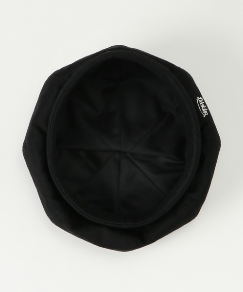 Dickies(ディッキーズ)の「Dickies ディッキーズ ロゴベレー(ハンチング/ベレー帽・レディース・ブラック/ベージュ・FREE)」の6枚目の写真