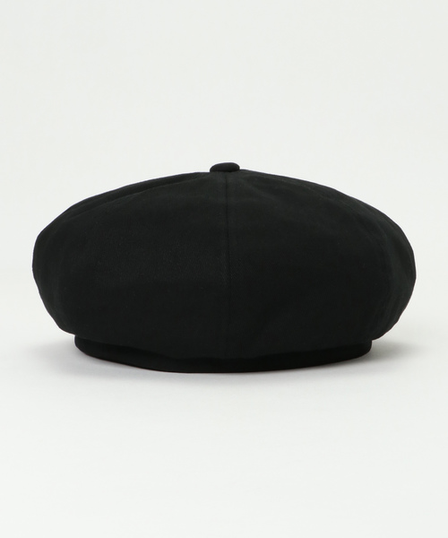 Dickies(ディッキーズ)の「Dickies ディッキーズ ロゴベレー(ハンチング/ベレー帽・レディース・ブラック/ベージュ・FREE)」の5枚目の写真