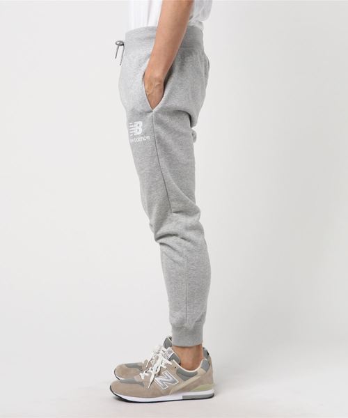 NEW BALANCE（ニューバランス）の「ニューバランス スウェットパンツ AMP91550（スウェットパンツ・メンズ・グレー/ブラック/グリーン・S/M/L/XL/XXL）」の4枚目の写真