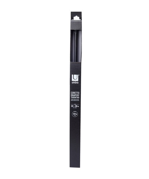Umbra(アンブラ)の「umbra/コレット テンションロッド S 60.9~91.4cm 突っ張り棒 ブラック(家具・レディース・ブラック・ONE SIZE)」の8枚目の写真