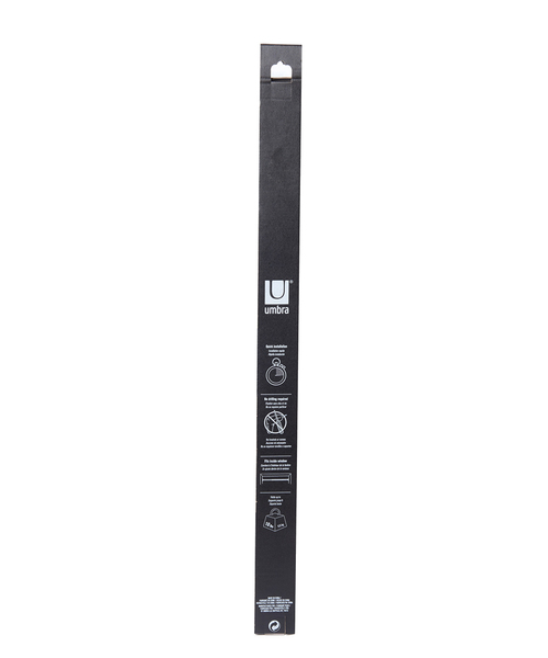 Umbra(アンブラ)の「umbra/コレット テンションロッド S 60.9~91.4cm 突っ張り棒 ブラック(家具・レディース・ブラック・ONE SIZE)」の9枚目の写真