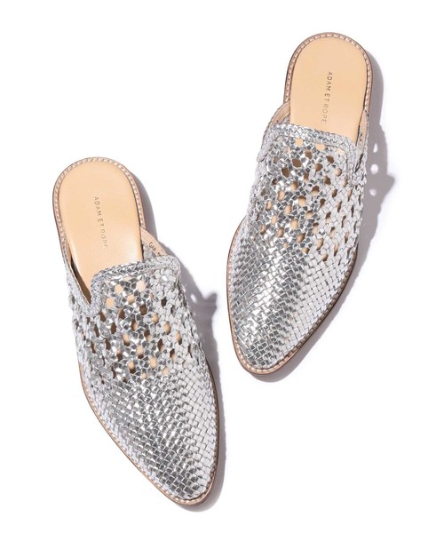 ADAM ET ROPE'（アダムエロペ）の「メッシュバブーサンダル（サンダル・レディース・シルバー/ブラック/その他・37/38/36）」の12枚目の写真