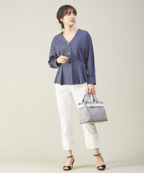 PICHE ABAHOUSE(ピシェ アバハウス)の「セパレートビジューサンダル(サンダル・レディース・オレンジ/ブラック/グレイッシュベージュ・34/40/37/35/38/39/36)」の14枚目の写真