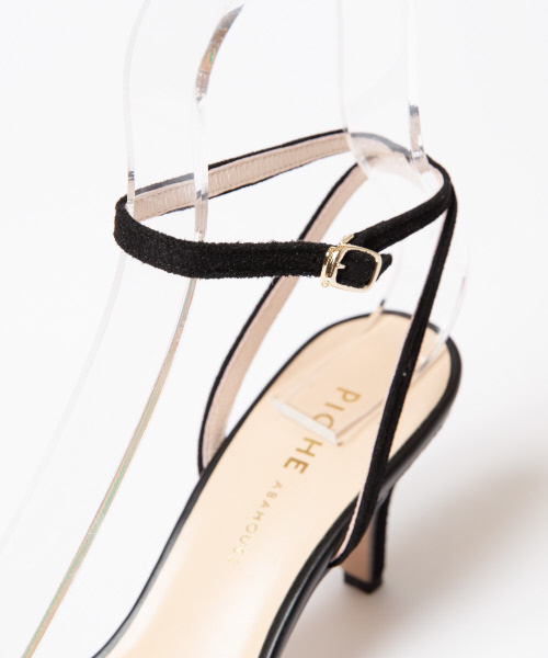 PICHE ABAHOUSE(ピシェ アバハウス)の「セパレートビジューサンダル(サンダル・レディース・オレンジ/ブラック/グレイッシュベージュ・34/40/37/35/38/39/36)」の12枚目の写真