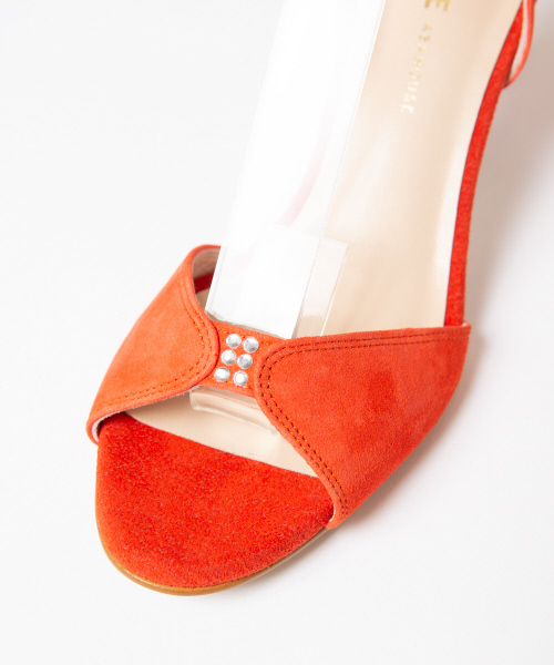 PICHE ABAHOUSE(ピシェ アバハウス)の「セパレートビジューサンダル(サンダル・レディース・オレンジ/ブラック/グレイッシュベージュ・34/40/37/35/38/39/36)」の10枚目の写真