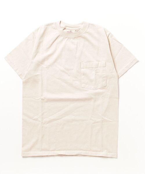Goodwear(Since1983)（グッドウェア）の「【MADE IN USA】S/S POCKET TEE /ショートスリーブ ポケット ティー（Tシャツ/カットソー・メンズ・ホワイト/チャコールグレー/ブラック/ネイビー/ダークオリーブ/マスタード/ブルーグラス/ブラック系その他/杢グレー/ブラウン系その他/ナチュラル/グリーン系その他/パープル系その他/イエロー系その他/ピンク系その他/レッド/グリーン系その他2/グリーン系その他3/グレー系その他/レモンイエロー/ベージュ系その他/ブルー系その他/ベージュ系その他2/グリーン系その他5/グレー系その他2/レッド系その他/ブラウン/グリーン/ピンク/ブルー/ライトイエロー/カーキ/ライトグレー系/ブルー系その他2/ホワイト系その他3/オレンジ系その他/パープル系その他2/グリーン系その他4/ブラウン系その他2/ブルー系その他7/ブルー系その他3/ピンク系その他2/ライトオレンジ系/グリーン系その他7/ベージュ系その他3/レッド系その他2/オレンジ系その他2/ピンク系その他3/ブラウン系その他3・SMALL/MEDIUM/LARGE/X-LARGE）」の3枚目の写真