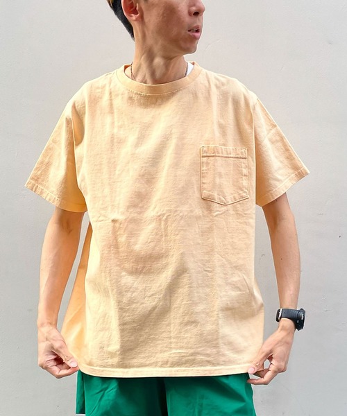 tシャツ 「直営店限定」L/S FADE WASH MA-1 POCKET/フェイドウォッシュ MA-1ポケット レディース TFW49(ティーエフダブリューフォーティーナイン) LIGHT COACH