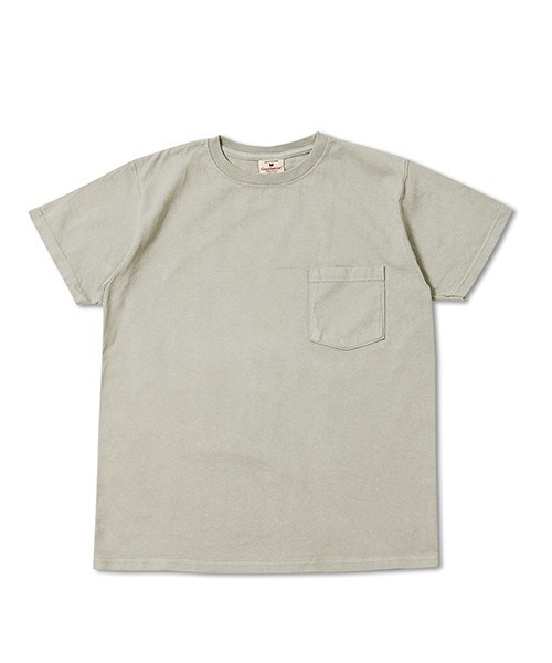 Goodwear(Since1983)（グッドウェア）の「【MADE IN USA】S/S POCKET TEE /ショートスリーブ ポケット ティー（Tシャツ/カットソー・メンズ・ホワイト/チャコールグレー/ブラック/ネイビー/ダークオリーブ/マスタード/ブルーグラス/ブラック系その他/杢グレー/ブラウン系その他/ナチュラル/グリーン系その他/パープル系その他/イエロー系その他/ピンク系その他/レッド/グリーン系その他2/グリーン系その他3/グレー系その他/レモンイエロー/ベージュ系その他/ブルー系その他/ベージュ系その他2/グリーン系その他5/グレー系その他2/レッド系その他/ブラウン/グリーン/ピンク/ブルー/ライトイエロー/カーキ/ライトグレー系/ブルー系その他2/ホワイト系その他3/オレンジ系その他/パープル系その他2/グリーン系その他4/ブラウン系その他2/ブルー系その他7/ブルー系その他3/ピンク系その他2/ライトオレンジ系/グリーン系その他7/ベージュ系その他3/レッド系その他2/オレンジ系その他2/ピンク系その他3/ブラウン系その他3・SMALL/MEDIUM/LARGE/X-LARGE）」の16枚目の写真