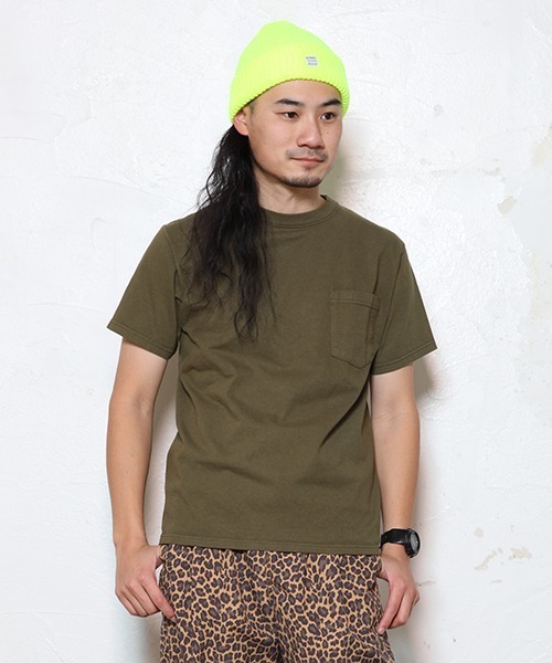 Goodwear(Since1983)（グッドウェア）の「【MADE IN USA】S/S POCKET TEE /ショートスリーブ ポケット ティー（Tシャツ/カットソー・メンズ・ホワイト/チャコールグレー/ブラック/ネイビー/ダークオリーブ/マスタード/ブルーグラス/ブラック系その他/杢グレー/ブラウン系その他/ナチュラル/グリーン系その他/パープル系その他/イエロー系その他/ピンク系その他/レッド/グリーン系その他2/グリーン系その他3/グレー系その他/レモンイエロー/ベージュ系その他/ブルー系その他/ベージュ系その他2/グリーン系その他5/グレー系その他2/レッド系その他/ブラウン/グリーン/ピンク/ブルー/ライトイエロー/カーキ/ライトグレー系/ブルー系その他2/ホワイト系その他3/オレンジ系その他/パープル系その他2/グリーン系その他4/ブラウン系その他2/ブルー系その他7/ブルー系その他3/ピンク系その他2/ライトオレンジ系/グリーン系その他7/ベージュ系その他3/レッド系その他2/オレンジ系その他2/ピンク系その他3/ブラウン系その他3・SMALL/MEDIUM/LARGE/X-LARGE）」の22枚目の写真