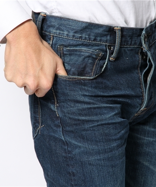 NANO universe（ナノユニバース）の「KURO(クロ)/ Diamante Vintage Wash02（デニムパンツ・メンズ・インディゴブルー・30/32/33/31/29）」の6枚目の写真