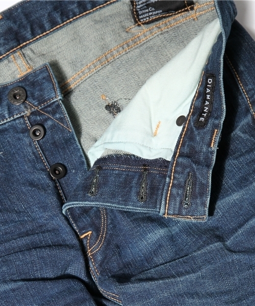 NANO universe（ナノユニバース）の「KURO(クロ)/ Diamante Vintage Wash02（デニムパンツ・メンズ・インディゴブルー・30/32/33/31/29）」の8枚目の写真