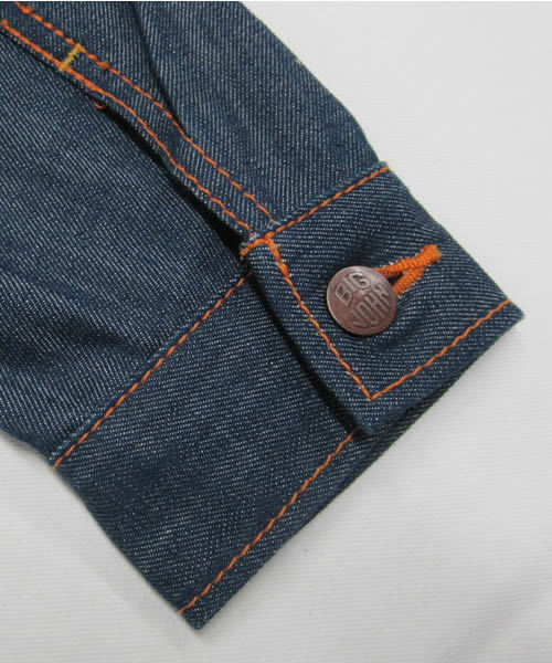 SPACE DANDY(スペースダンディ)の「【BIG JOHN】 Jean JK(デニムジャケット・メンズ・インディゴブルー・30inch/32inch)」の7枚目の写真