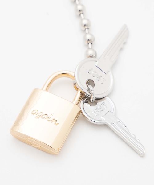 WEGO(ウィゴー)の「WEGO/Padlock Double Walletchain(ウォレットチェーン・メンズ・シルバー・FREE)」の2枚目の写真