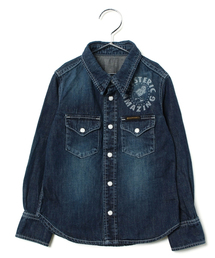 HYSTERIC MINI | Rolling mini “Amazing so Good” デニムシャツ(シャツ/ブラウス)