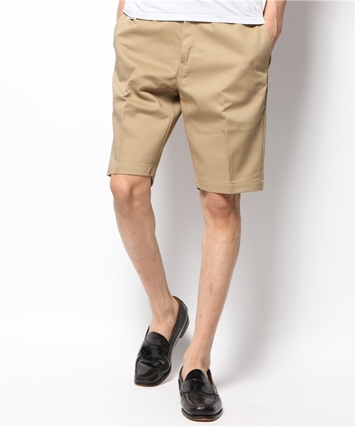 Dickies(ディッキーズ)の「WD874H4 TCツイルショートパンツ(チノパンツ・メンズ・ブラウン/ライトブラウン/ダークネイビー/マルーン/ブルー系その他/モスグリーン/ベージュ/ブラック/ヘザ-グレー/ホワイト/ブルー・30inch/32inch/36inch/28inch/34inch)」の6枚目の写真