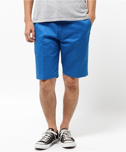 Dickies(ディッキーズ)の「WD874H4 TCツイルショートパンツ(チノパンツ・メンズ・ブラウン/ライトブラウン/ダークネイビー/マルーン/ブルー系その他/モスグリーン/ベージュ/ブラック/ヘザ-グレー/ホワイト/ブルー・30inch/32inch/36inch/28inch/34inch)」の8枚目の写真