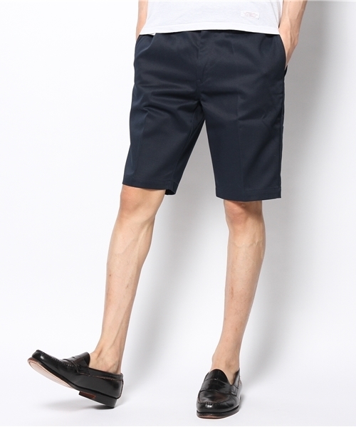 Dickies(ディッキーズ)の「WD874H4 TCツイルショートパンツ(チノパンツ・メンズ・ブラウン/ライトブラウン/ダークネイビー/マルーン/ブルー系その他/モスグリーン/ベージュ/ブラック/ヘザ-グレー/ホワイト/ブルー・30inch/32inch/36inch/28inch/34inch)」の10枚目の写真