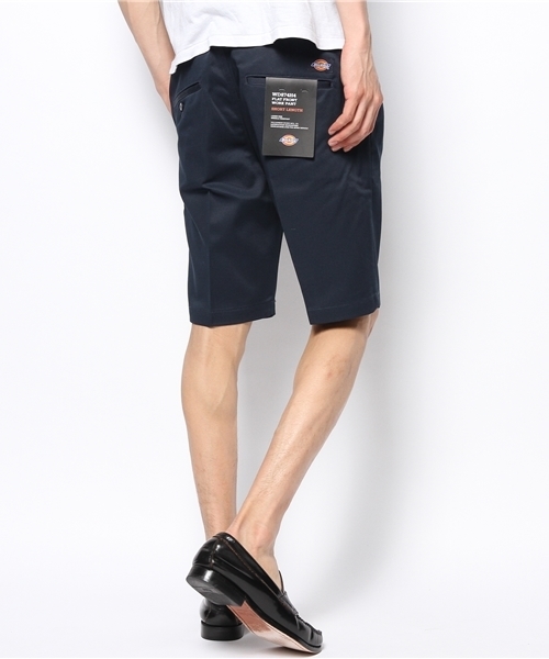 Dickies(ディッキーズ)の「WD874H4 TCツイルショートパンツ(チノパンツ・メンズ・ブラウン/ライトブラウン/ダークネイビー/マルーン/ブルー系その他/モスグリーン/ベージュ/ブラック/ヘザ-グレー/ホワイト/ブルー・30inch/32inch/36inch/28inch/34inch)」の13枚目の写真