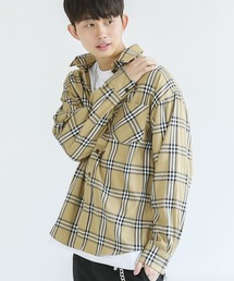 Niell | ビッグチェックシャツ/ビッグシャツ(シャツ/ブラウス)