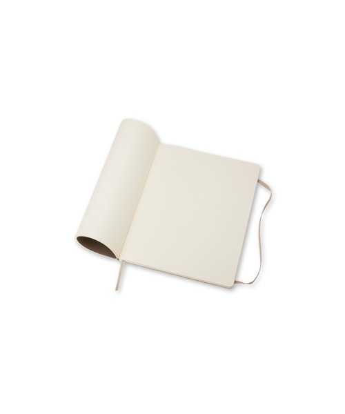 MOLESKINE(モレスキン)の「モレスキン クラシック ノートブック XLサイズ ソフトカバー ドット方眼(手帳/メモ帳・メンズ・ブラック/ブルー系その他/ベージュ・ONE SIZE)」の17枚目の写真