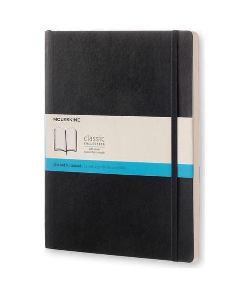 MOLESKINE(モレスキン)の「モレスキン クラシック ノートブック XLサイズ ソフトカバー ドット方眼(手帳/メモ帳・メンズ・ブラック/ブルー系その他/ベージュ・ONE SIZE)」の21枚目の写真