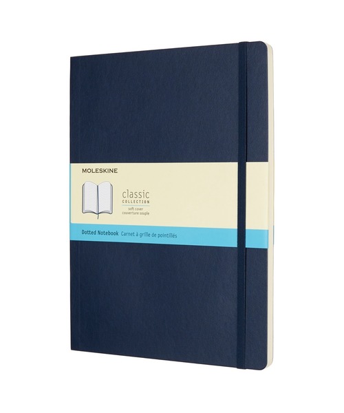 MOLESKINE(モレスキン)の「モレスキン クラシック ノートブック XLサイズ ソフトカバー ドット方眼(手帳/メモ帳・メンズ・ブラック/ブルー系その他/ベージュ・ONE SIZE)」の20枚目の写真