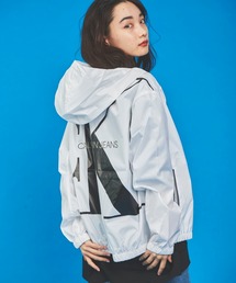 CK ONE ロゴ ウィンドブレーカー ジャケット
