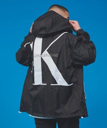 CK ONE ロゴ ウィンドブレーカー ジャケット