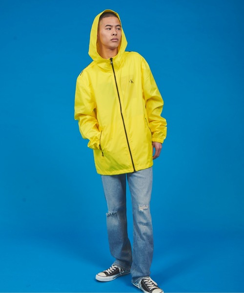 セール】CK ONE ロゴ ウィンドブレーカー ジャケット（ナイロン