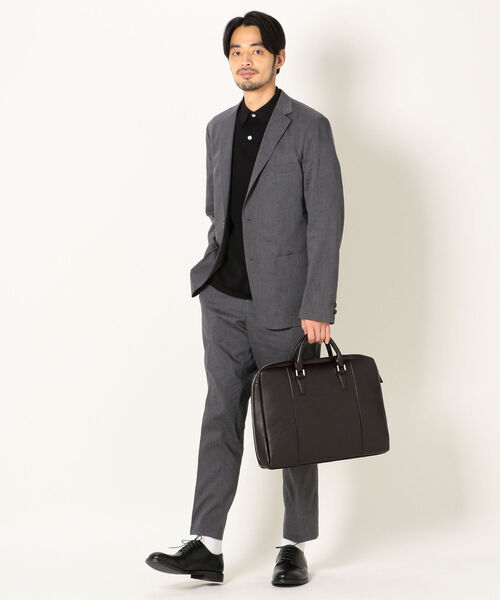 SHIPS any（シップス エニィ）の「SHIPS any: ビジネス ブリーフケース（ビジネスバッグ・メンズ・ブラック/ブラウン・ONE SIZE）」の15枚目の写真