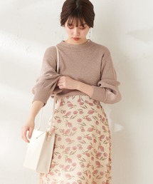 natural couture | キラキラ細リブニットプルオーバー(ニット/セーター)