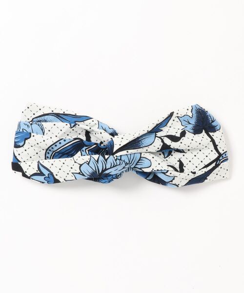 チャイハネ（チャイハネ）の「【チャイハネ】レトロフラワーヘアバンド（ヘアバンド・レディース・ブラウン/ピンク/イエロー/ブルー・FREE）」の8枚目の写真