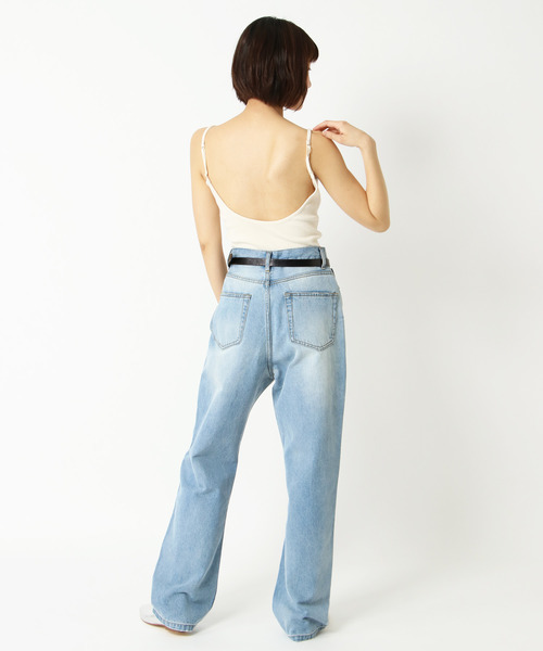 notch.（ノッチ）の「バックオープンキャミソール（キャミソール・レディース・ホワイト/オフホワイト/ブラック/ブラウン/ベージュ・M）」の9枚目の写真