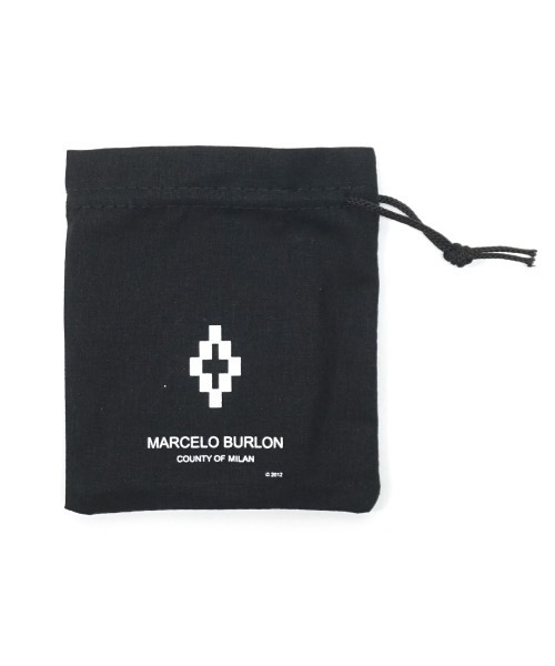 本店は 正規】MARCELO BURLON マルセロバーロン クロスロゴ ネック バッグ