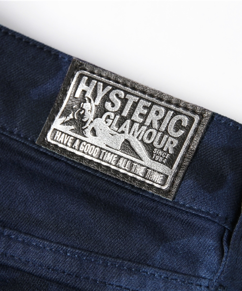 HYSTERIC GLAMOUR(ヒステリックグラマー)の「CAMO総柄 スキニーPT(その他パンツ・レディース・ピンク系その他/グリーン系カモフラージュ/ネイビー/ブラック系その他・XX-SMALL/SMALL/MEDIUM/X-SMALL)」の7枚目の写真