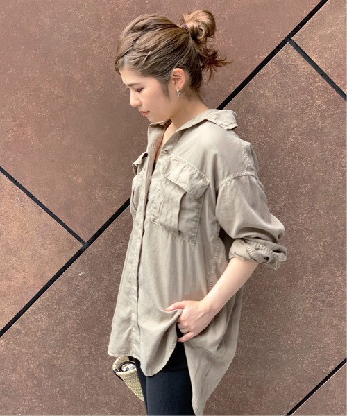 AP STUDIO（エーピーストゥディオ）の「ピースダイシャツ（シャツ 