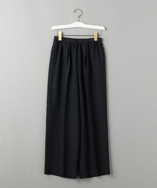 BEAUTY&YOUTH UNITED ARROWS（ビューティーアンドユースユナイテッドアローズ）の「BY∴ ジャカードワイドイージーパンツ ◆（その他パンツ・レディース・ブラウン/ネイビー・M/S）」の15枚目の写真