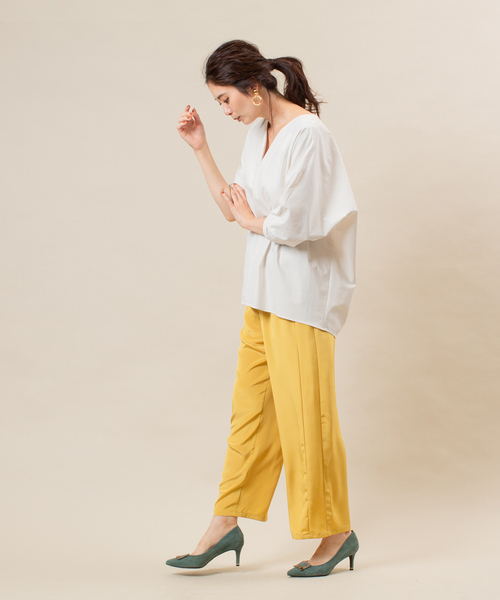 PICHE ABAHOUSE(ピシェ アバハウス)の「プレートモチーフパンプス(パンプス・レディース・ブラック/グリーン/その他・40/38/39/35/36/37/34)」の17枚目の写真