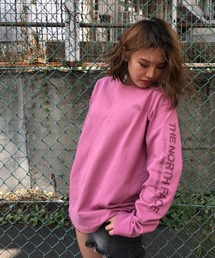 THE NORTH FACE | ノースフェイス NTW82032  スリーブプリント ロンＴ(Tシャツ/カットソー)