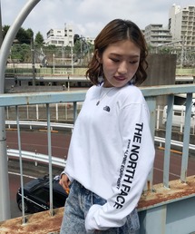 THE NORTH FACE | ノースフェイス NTW82032  スリーブプリント ロンＴ(Tシャツ/カットソー)