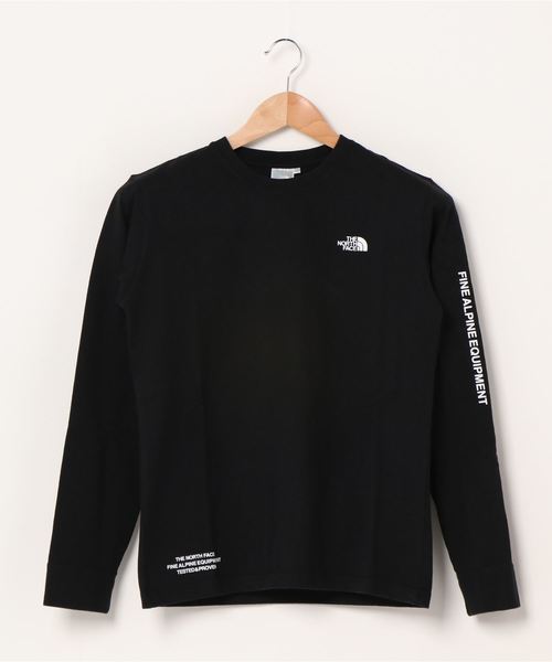 THE NORTH FACE（ザノースフェイス）の「ノースフェイス NTW82032 スリーブプリント ロンT（Tシャツ/カットソー）」 - WEAR