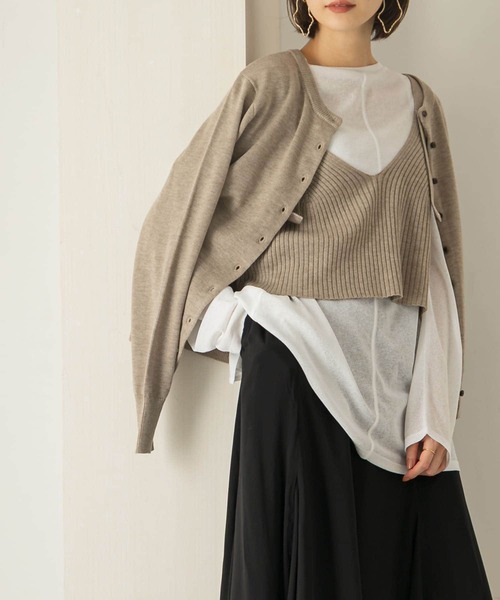 セール ビスチェsetマルチウェイカーディガン ニット セーター Kbf ケイビーエフ のファッション通販 Zozotown