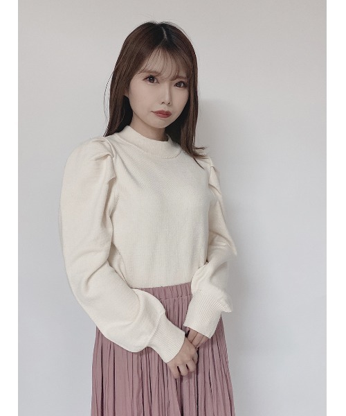 one way（ワンウェイ）の「パワショルニット（ニット/セーター）」 - WEAR