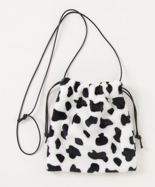 WC（ダブル シー）の「WC/牛柄ポーチ（ポーチ）」 - WEAR